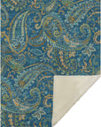 Addison Rugs Paisley Blue Washable Indoor-Outdoor Rug