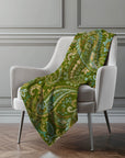Addison Rugs Paisley Green Washable Indoor-Outdoor Rug