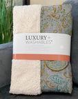 Addison Rugs Paisley Grey Washable Indoor-Outdoor Rug