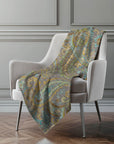 Addison Rugs Paisley Taupe Washable Indoor-Outdoor Rug