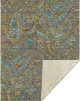 Addison Rugs Paisley Taupe Washable Indoor-Outdoor Rug