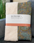 Addison Rugs Paisley Taupe Washable Indoor-Outdoor Rug