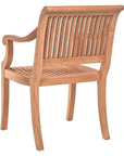 HiTeak Palm Teak Outdoor Dining Armchair