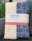 Addison Rugs Panel Blue Washable Indoor-Outdoor Rug