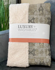 Addison Rugs Panel Brown Washable Indoor-Outdoor Rug
