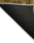 Addison Rugs Panel Chocolate Washable Indoor-Outdoor Rug