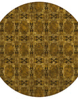 Addison Rugs Panel Chocolate Washable Indoor-Outdoor Rug