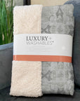 Addison Rugs Panel Ivory Washable Indoor-Outdoor Rug
