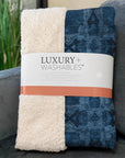 Addison Rugs Panel Navy Washable Indoor-Outdoor Rug