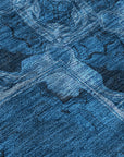 Addison Rugs Panel Navy Washable Indoor-Outdoor Rug