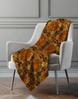 Addison Rugs Panel Orange Washable Indoor-Outdoor Rug