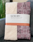 Addison Rugs Panel Pink Washable Indoor-Outdoor Rug