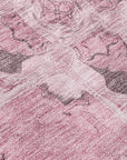 Addison Rugs Panel Pink Washable Indoor-Outdoor Rug