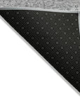 Addison Rugs Parallel Bands Grey Washable Indoor-Outdoor Rug