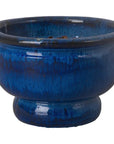 Emissary Pedestal Bowl Looked Outdoor Planter