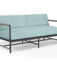 Sunset West Pietra Sunbrella Modern Outdoor Loveseat
