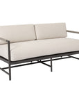 Sunset West Pietra Sunbrella Modern Outdoor Loveseat