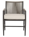 Sunset West Pietra Sunbrella Outdoor Dining Arm Chair 2PC