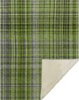 Addison Rugs Plaid Green Washable Indoor-Outdoor Rug