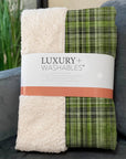 Addison Rugs Plaid Green Washable Indoor-Outdoor Rug