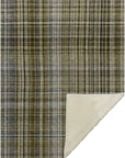 Addison Rugs Plaid Brown Washable Indoor-Outdoor Rug