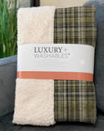 Addison Rugs Plaid Brown Washable Indoor-Outdoor Rug