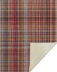 Addison Rugs Plaid Red Washable Indoor-Outdoor Rug