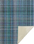 Addison Rugs Plaid Teal Washable Indoor-Outdoor Rug