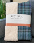 Addison Rugs Plaid Teal Washable Indoor-Outdoor Rug