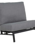 Castelle Prism Sectional Sofa With Firepit Table Set 6PC