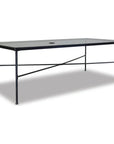 Sunset West Provence Glass Top Outdoor Dining Table