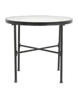 Sunset West Provence Iron Round Outdoor Bistro Table 2PC