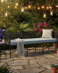 Sunset West Provence Sunbrella Outdoor Bench