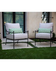 Sunset West Provence Sunbrella Outdoor Club Chair 2PC