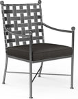 Sunset West Provence Sunbrella Outdoor Dining Chair 2PC