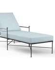 Provence Sunbrella Outdoor Lounge Chaise-Outdoor Chaises-Sunset West-Canvas Skyline-LOOMLAN