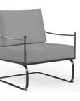Sunset West Provence Sunbrella Rocking Outdoor Club Chair 2PC