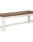 LH Home Provence Wood Brown Bench