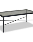 Sunset West Provence Wrought Iron Outdoor Coffee Table