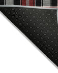 Addison Rugs Quaanor Black Washable Indoor-Outdoor Rug