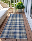 Addison Rugs Quaanor Blue Washable Indoor-Outdoor Rug