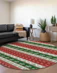 Addison Rugs Quaara Red Washable Indoor-Outdoor Rug