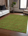 Addison Rugs Quaaris Fern Washable Indoor-Outdoor Rug