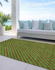Addison Rugs Quaaris Fern Washable Indoor-Outdoor Rug