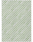 Addison Rugs Quaaris Green Washable Indoor-Outdoor Rug