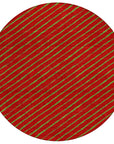 Addison Rugs Quaaris Merlot Washable Indoor-Outdoor Rug