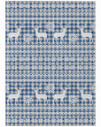 Addison Rugs Quaas Blue Washable Indoor-Outdoor Rug