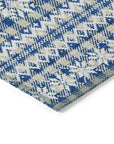 Addison Rugs Quaas Blue Washable Indoor-Outdoor Rug