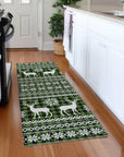 Addison Rugs Quaas Cactus Washable Indoor-Outdoor Rug
