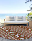 Addison Rugs Quaas Fern Washable Indoor-Outdoor Rug